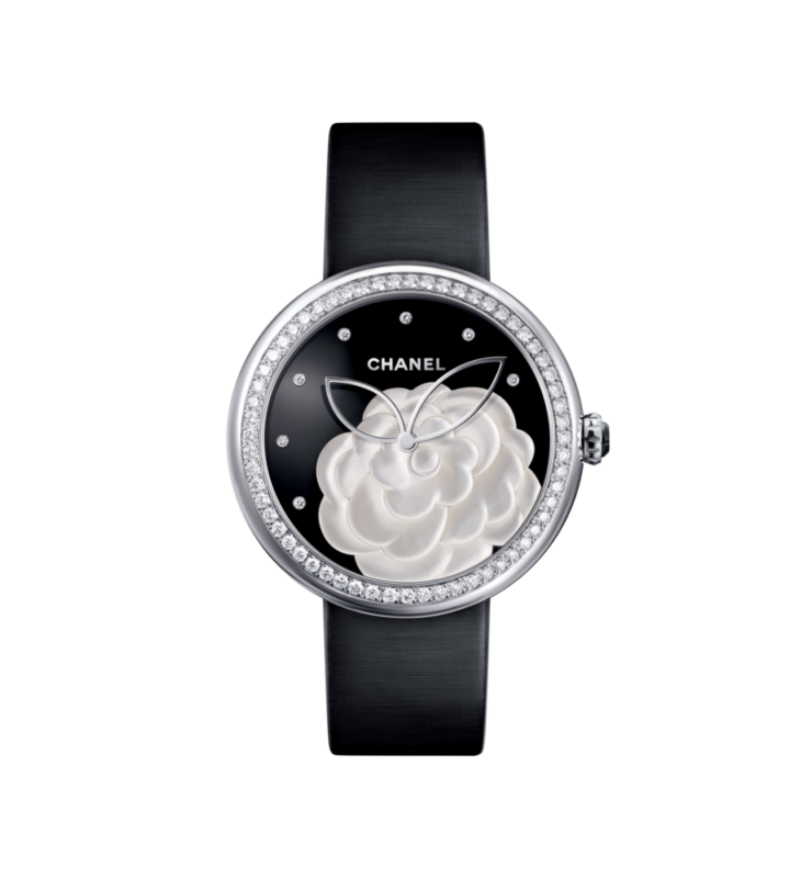 chanel orologio con fiore